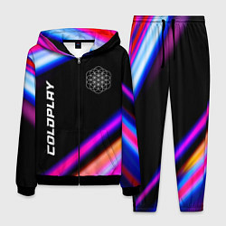Костюм мужской Coldplay neon rock lights, цвет: 3D-черный