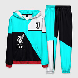 Костюм мужской Juventus x Liverpool geometry, цвет: 3D-красный