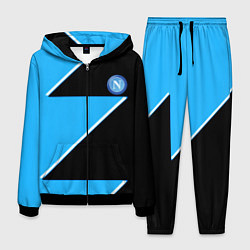 Костюм мужской Napoli fc geometry blue, цвет: 3D-черный