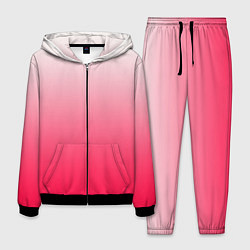 Костюм мужской Розовый градиент, цвет: 3D-черный