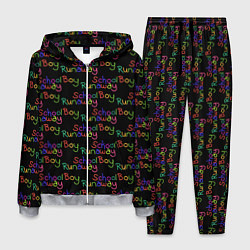Костюм мужской Logo - Schoolboy Runaway pattern, цвет: 3D-меланж
