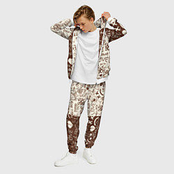 Костюм мужской Lil peep retro pattern, цвет: 3D-белый — фото 2
