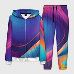 Мужской костюм Красивый градиент абстракция