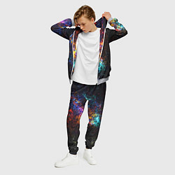 Костюм мужской Космические краски текстура, цвет: 3D-меланж — фото 2