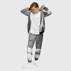 Костюм мужской One Piece - grey gradient по-вертикали, цвет: 3D-черный — фото 2