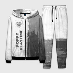 Костюм мужской Poppy Playtime - white gradient по-вертикали, цвет: 3D-черный
