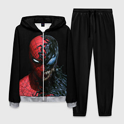Костюм мужской Человек паук симбиот, цвет: 3D-меланж