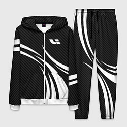 Костюм мужской Lixiang - carbon black, цвет: 3D-белый