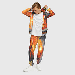 Костюм мужской Багровый закат, цвет: 3D-меланж — фото 2