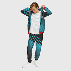 Костюм мужской Nissan geometry sport, цвет: 3D-красный — фото 2