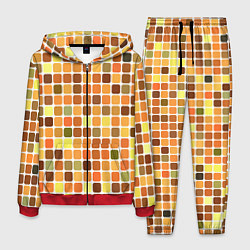 Костюм мужской Осенняя палитра, цвет: 3D-красный