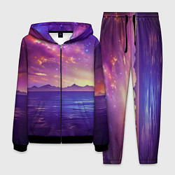 Костюм мужской Волшебная галактика, цвет: 3D-черный