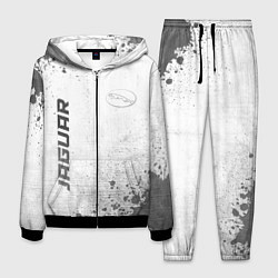 Костюм мужской Jaguar - white gradient вертикально, цвет: 3D-черный