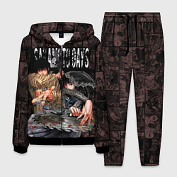 Костюм мужской Дни сакамото Нагумо и Осараги, цвет: 3D-черный