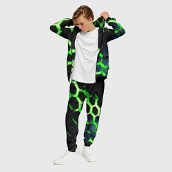 Костюм мужской Neon Honeycombs, цвет: 3D-черный — фото 2