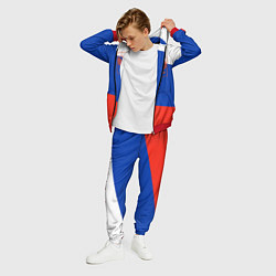 Костюм мужской Россия флаг с гербом, цвет: 3D-красный — фото 2
