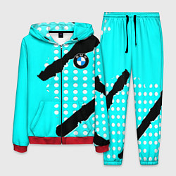 Костюм мужской BMW sport краски, цвет: 3D-красный