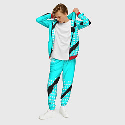 Костюм мужской BMW sport краски, цвет: 3D-красный — фото 2