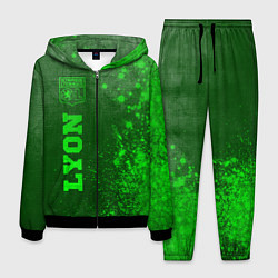 Костюм мужской Lyon - green gradient по-вертикали, цвет: 3D-черный