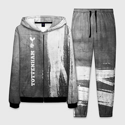 Костюм мужской Tottenham - grey gradient по-вертикали, цвет: 3D-черный