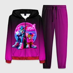 Костюм мужской Tom and Jerry - neon glow fantasy, цвет: 3D-красный