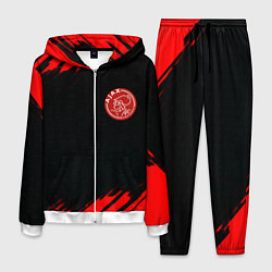 Костюм мужской Ajax красные краски, цвет: 3D-белый