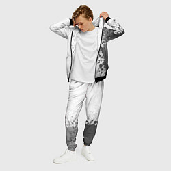 Костюм мужской Borussia - white gradient по-вертикали, цвет: 3D-черный — фото 2
