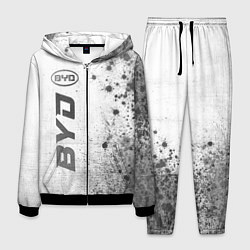 Костюм мужской BYD - white gradient по-вертикали, цвет: 3D-черный