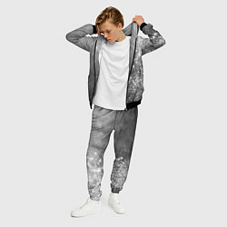 Костюм мужской Among Us - grey gradient по-вертикали, цвет: 3D-черный — фото 2