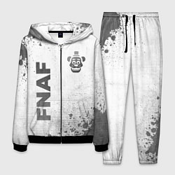Костюм мужской FNAF - white gradient вертикально, цвет: 3D-черный