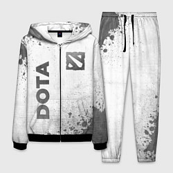 Костюм мужской Dota - white gradient вертикально, цвет: 3D-черный