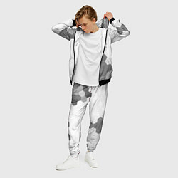 Костюм мужской Citroen - white gradient вертикально, цвет: 3D-черный — фото 2