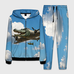 Костюм мужской Бомбардиро крокодило, цвет: 3D-черный