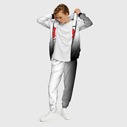 Костюм мужской Нью Джерси Девилз - из белого в черный, цвет: 3D-черный — фото 2