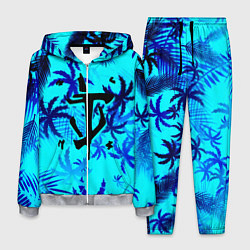 Мужской костюм Doom неоновые тропики