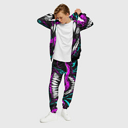 Костюм мужской Клыки венома, цвет: 3D-черный — фото 2