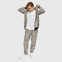 Костюм мужской Иероглифы маори, цвет: 3D-черный — фото 2