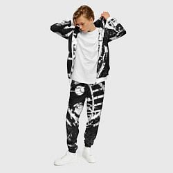 Костюм мужской Doom smile game, цвет: 3D-белый — фото 2