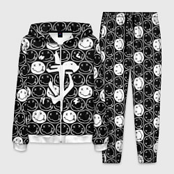Костюм мужской Doom x nirvana pattern, цвет: 3D-белый