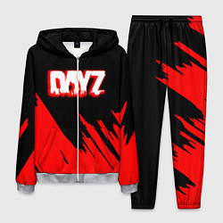 Костюм мужской Dayz штрихи красок, цвет: 3D-меланж