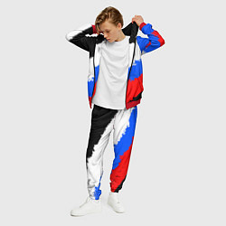 Костюм мужской Федерация бокса России - триколор, цвет: 3D-красный — фото 2