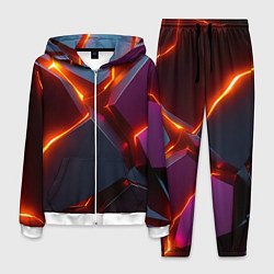 Костюм мужской Cosmic neon, цвет: 3D-белый