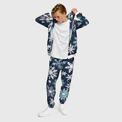 Костюм мужской Снежное небо, цвет: 3D-белый — фото 2