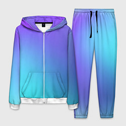 Костюм мужской Color multi-colored gradient, цвет: 3D-белый