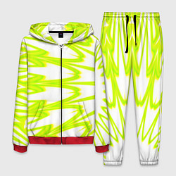 Костюм мужской Color neon green, цвет: 3D-красный