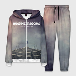 Костюм мужской Imagine Dragons: Night Visions, цвет: 3D-белый