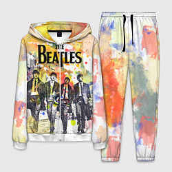 Костюм мужской The Beatles: Colour Spray цвета 3D-белый — фото 1