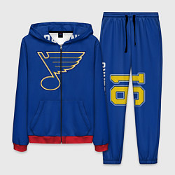 Костюм мужской St Louis Blues: Tarasenko 91, цвет: 3D-красный