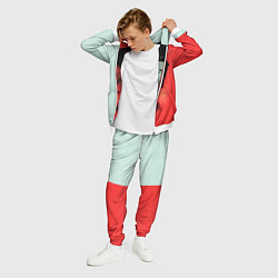 Костюм мужской Norton: White & Red, цвет: 3D-белый — фото 2