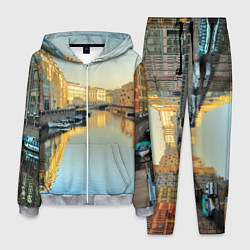 Костюм мужской Питер, цвет: 3D-меланж